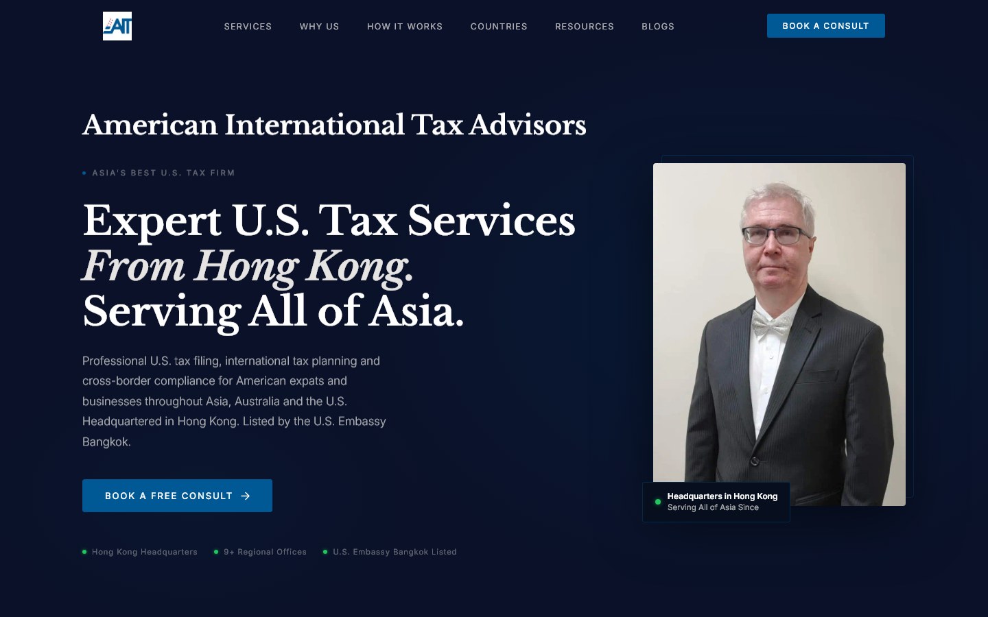 American International Tax Advisers — hero