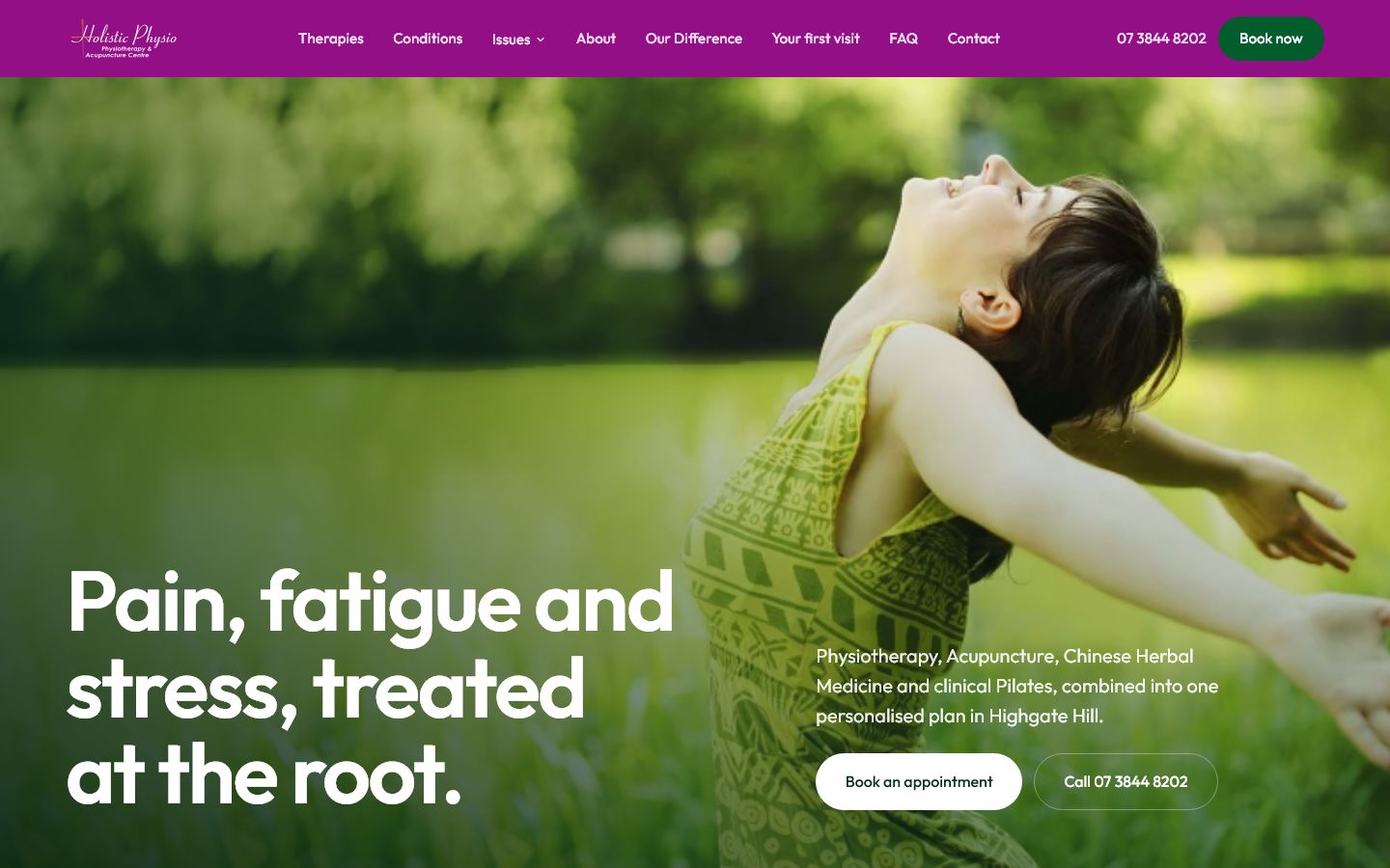 Holistic Physio hero